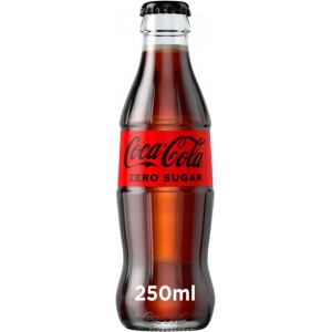 Gėrimas Coca-Cola Zero, 250 ml (stiklas)